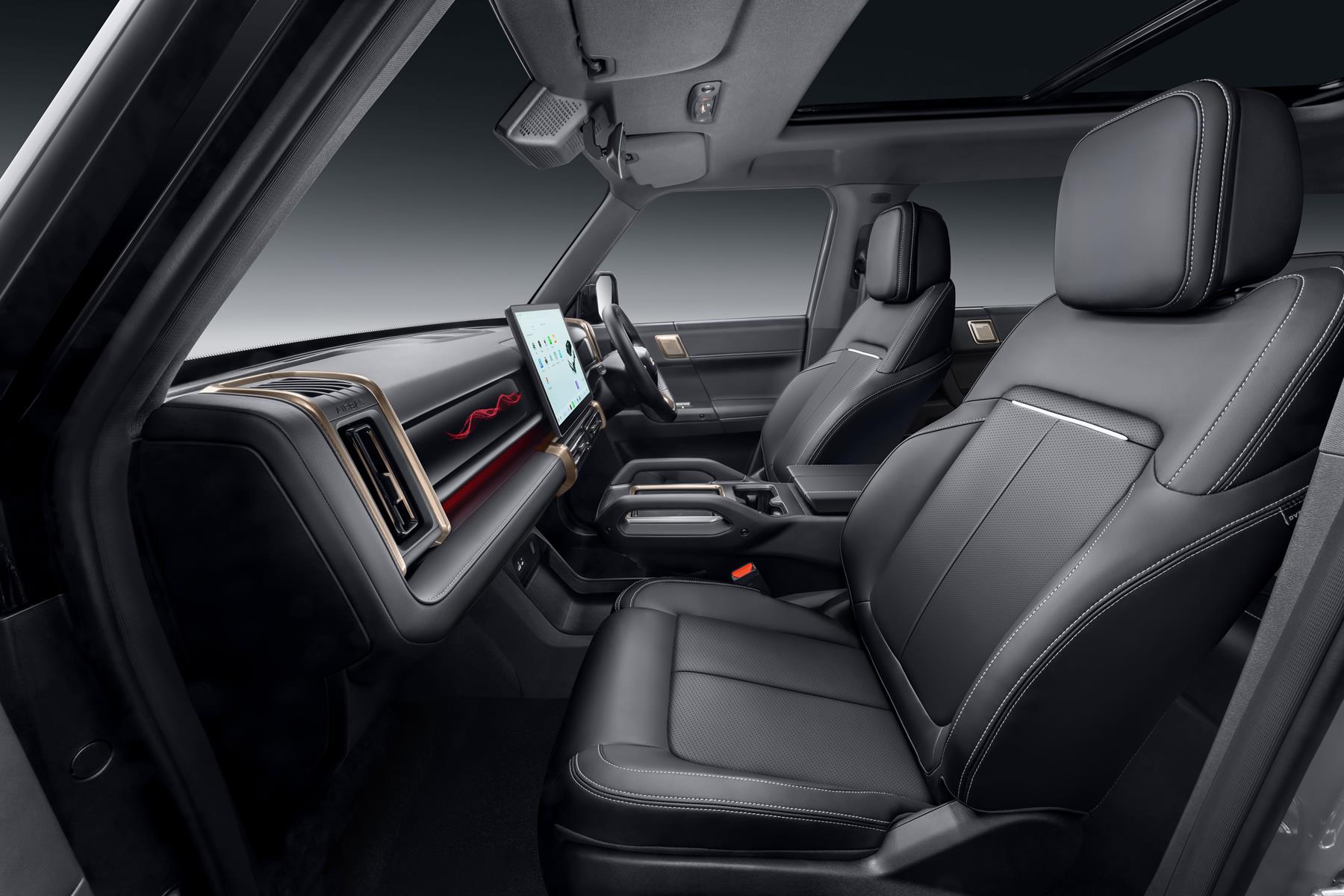 Inside, the 03T continues its blend of comfort and technology. Inside, the 03T continues its blend of comfort and technology.