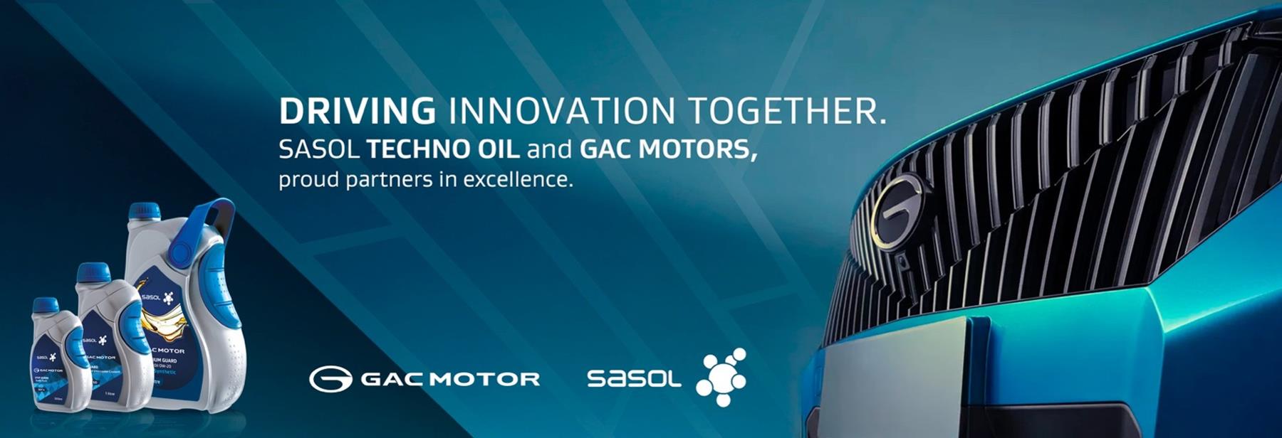 GAC, has strengthened its aftersales strategy through a new partnership with Sasol, a leading integrated energy and chemical company, and Sunita Energies, Sasol’s exclusive lubricant distribution partner. GAC, has strengthened its aftersales strategy through a new partnership with Sasol, a leading integrated energy and chemical company, and Sunita Energies, Sasol’s exclusive lubricant distribution partner.