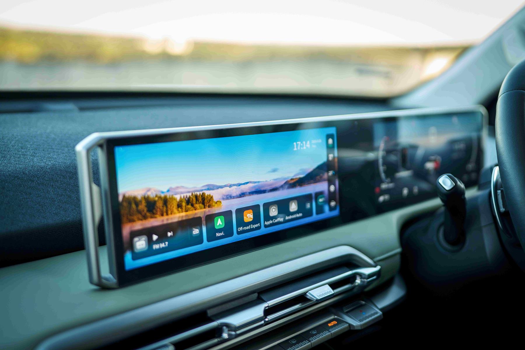This double cab combines luxury interior features This double cab combines luxury interior features