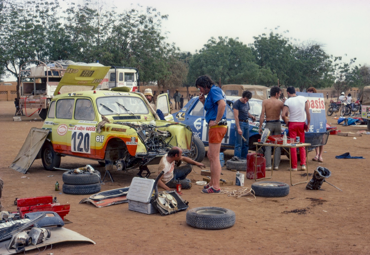 The Dakar Rally legend recounted at Rétromobile 2024