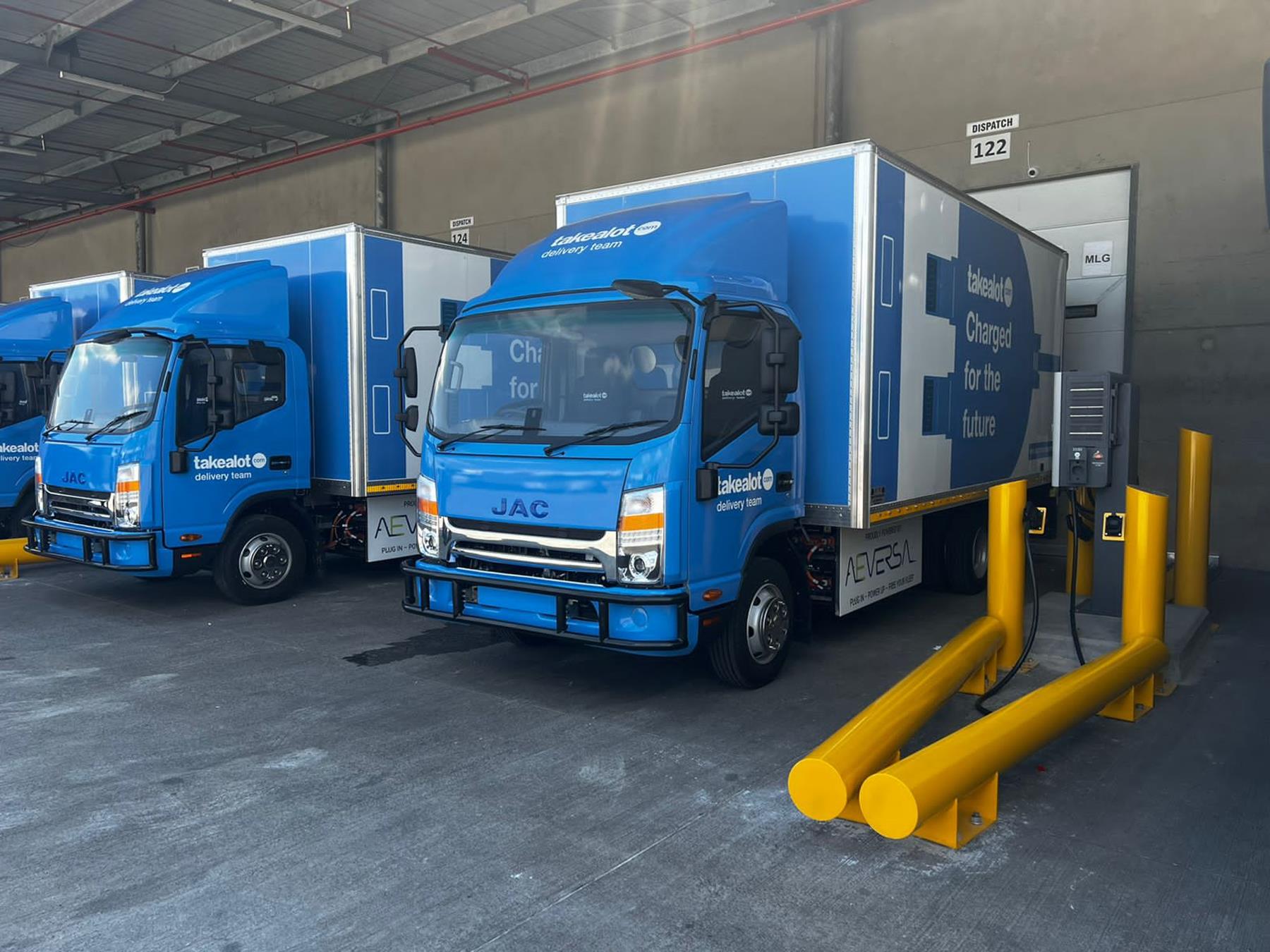 Takealot goes green with JAC N75 EV battery-electric trucks
