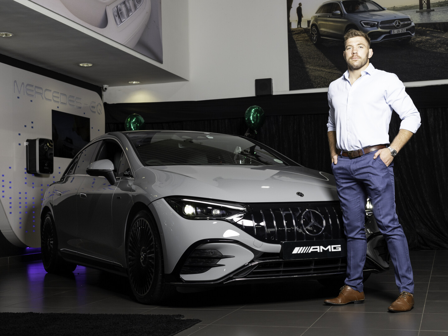 Dricus Du Plessis joins Mercedes-Benz South Africa as a Friend of the Brand 