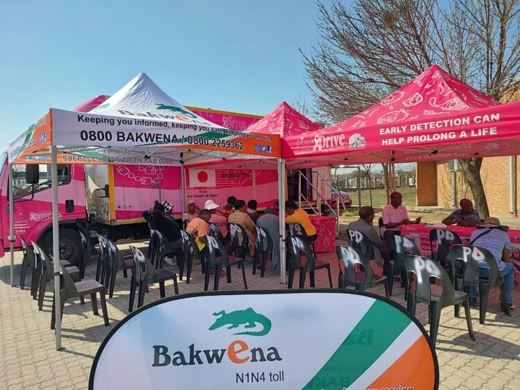 Bakwena drives hope and health: a decade of empowering communities with Pinkdrive and the Department of Health