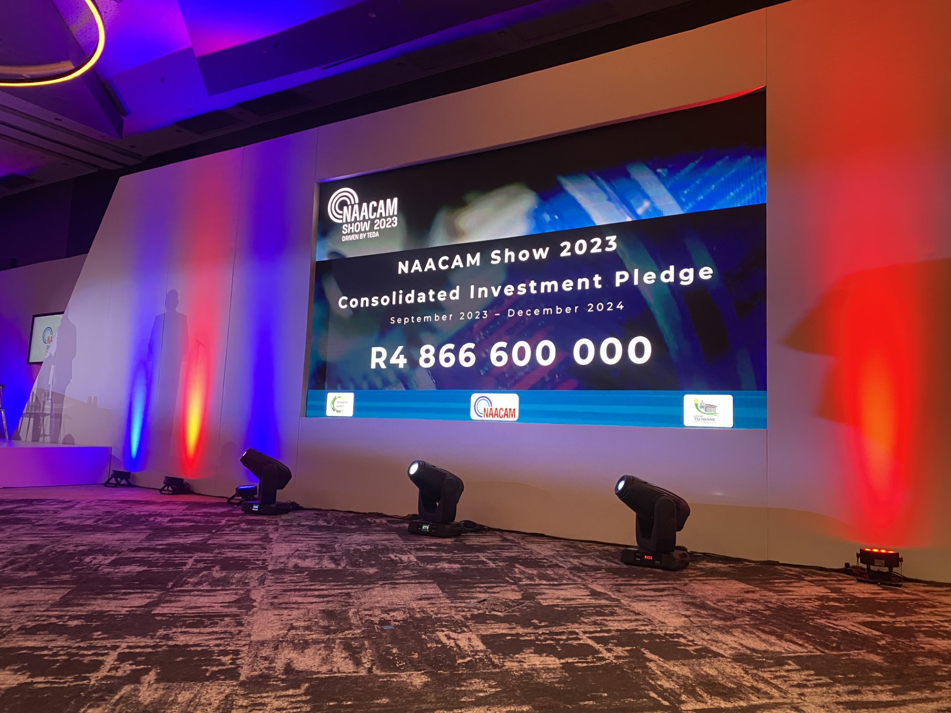 NAACAM Show 2023: R4.8 billion Investment pledge