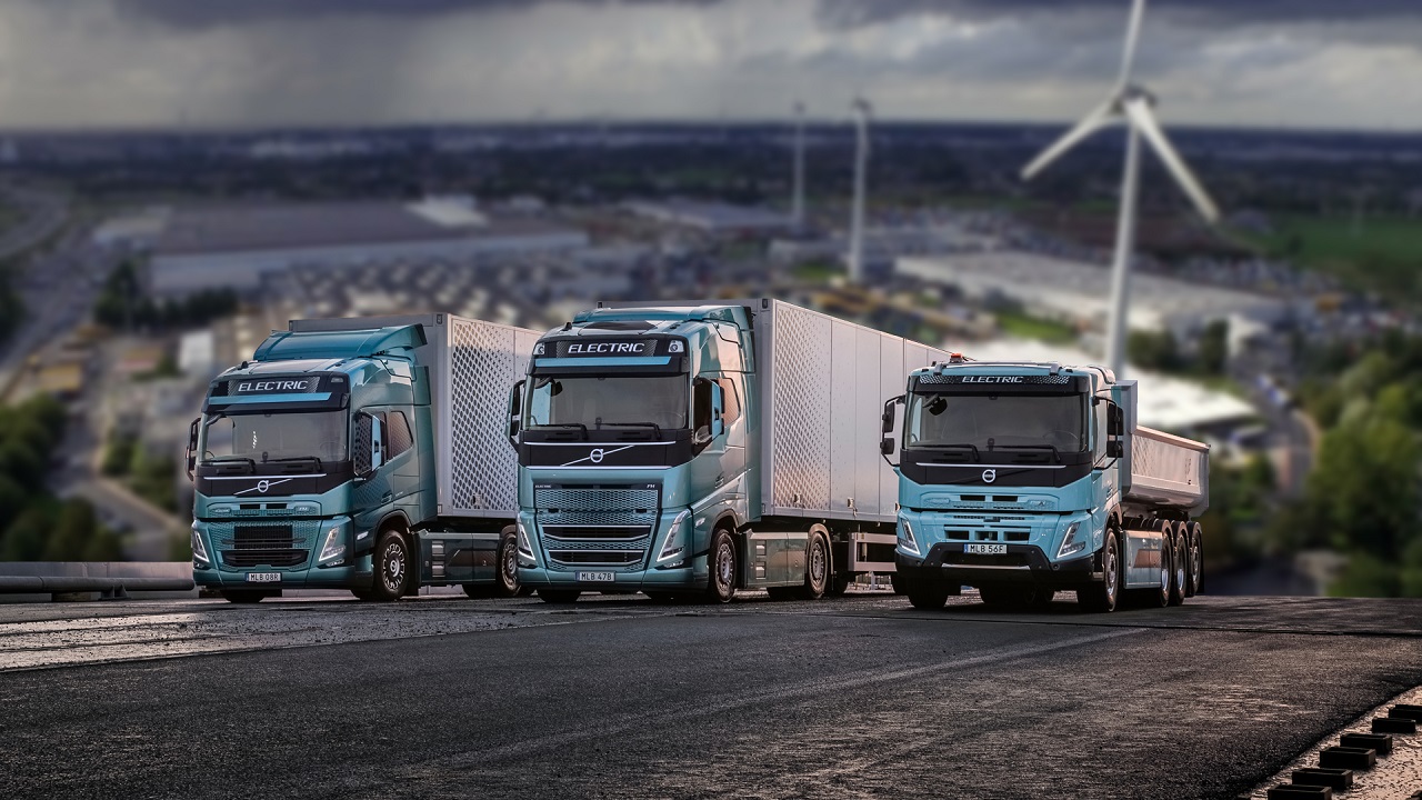 Ramping up: Volvo starts serial production of electric trucks in Ghent