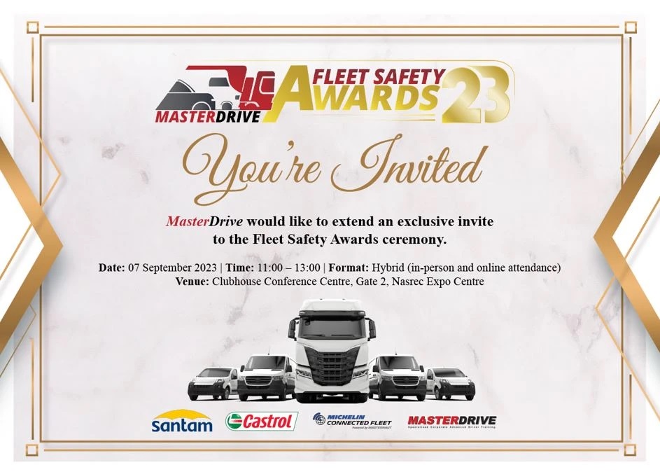 An extra 25 spots added to attend Fleet Safety Awards!
