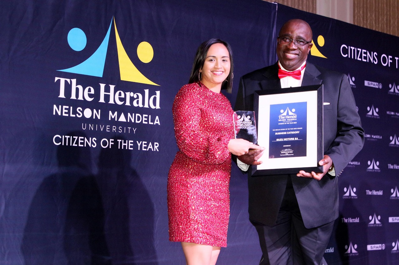 ISUZU Motors South Africa wins 2023 Citizen Of The Year Award in the Business Category