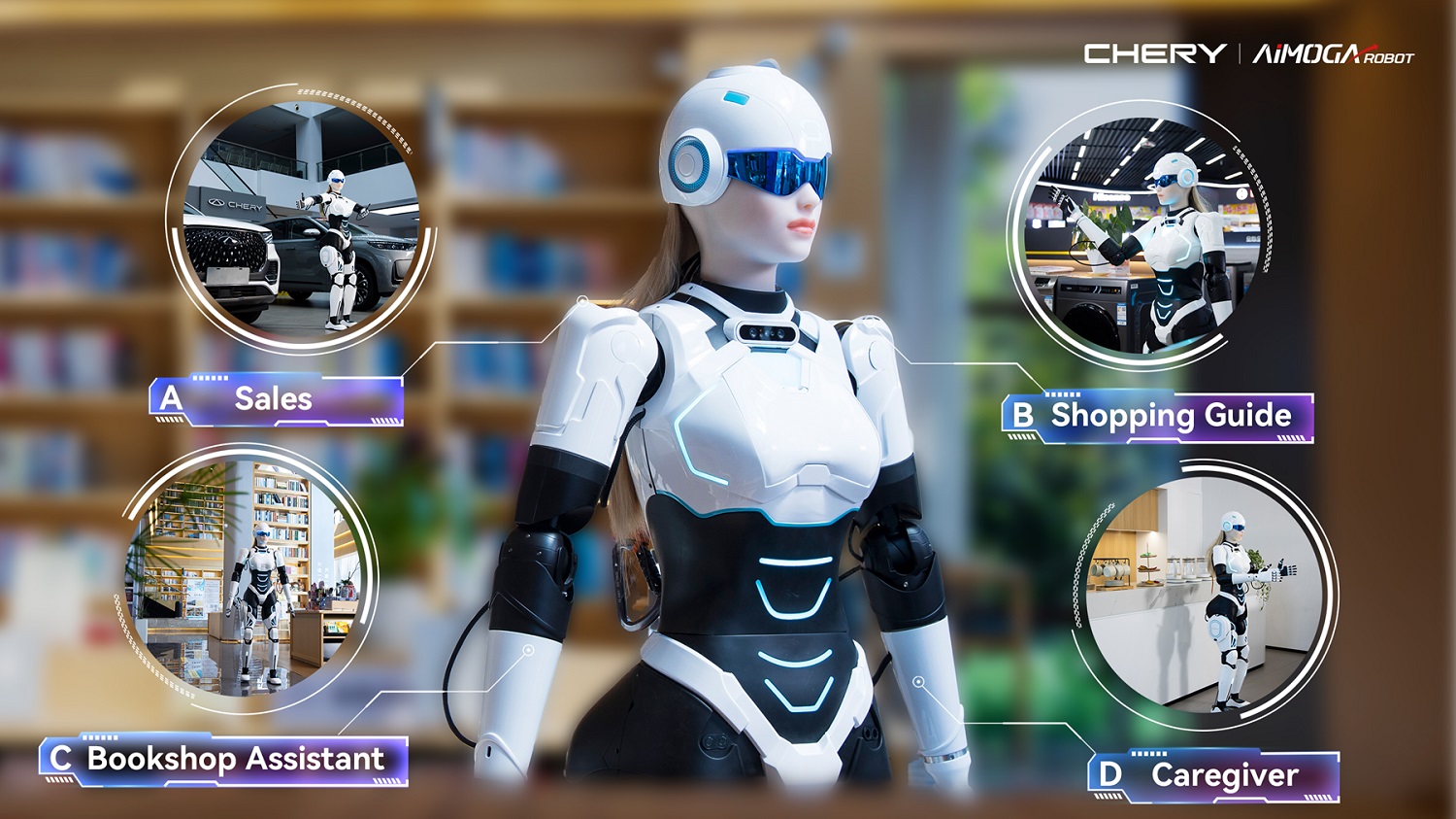 Four wheels? No, two legs! Chery enters the market for Smart Robots