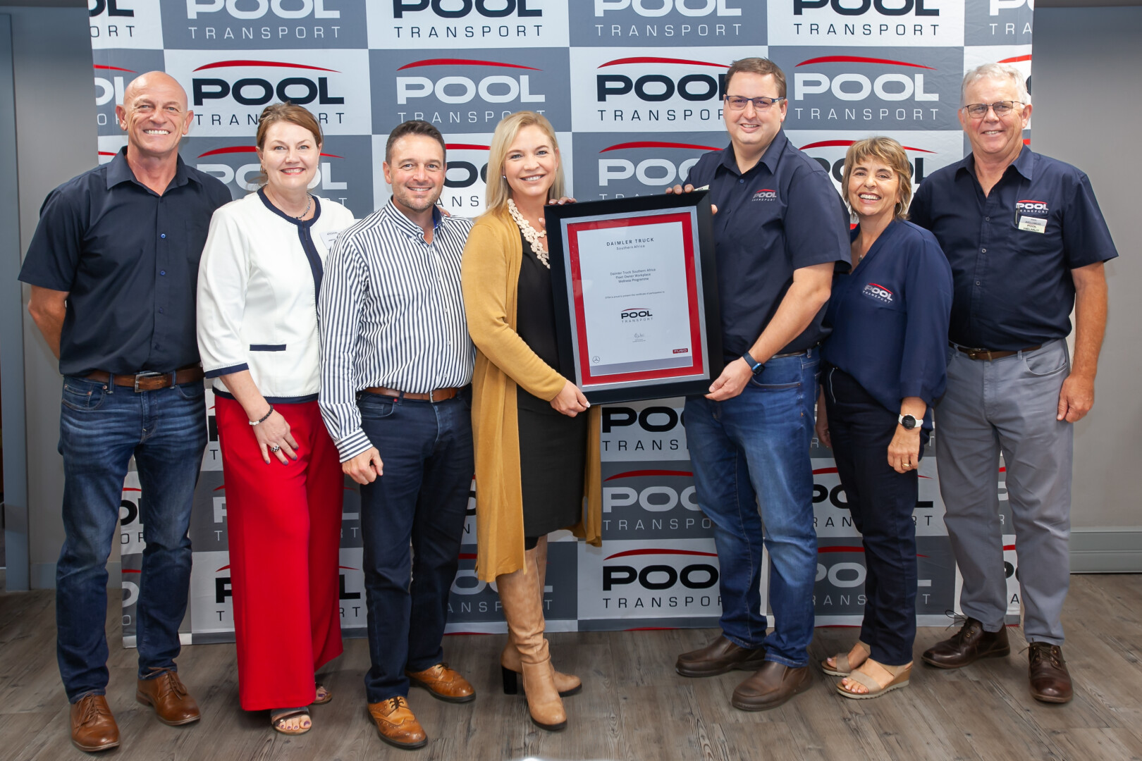 Daimler Truck Southern Africa bolsters driver wellbeing with the successful completion of the Pool Transport Fleet Owner Workplace Wellness Programme