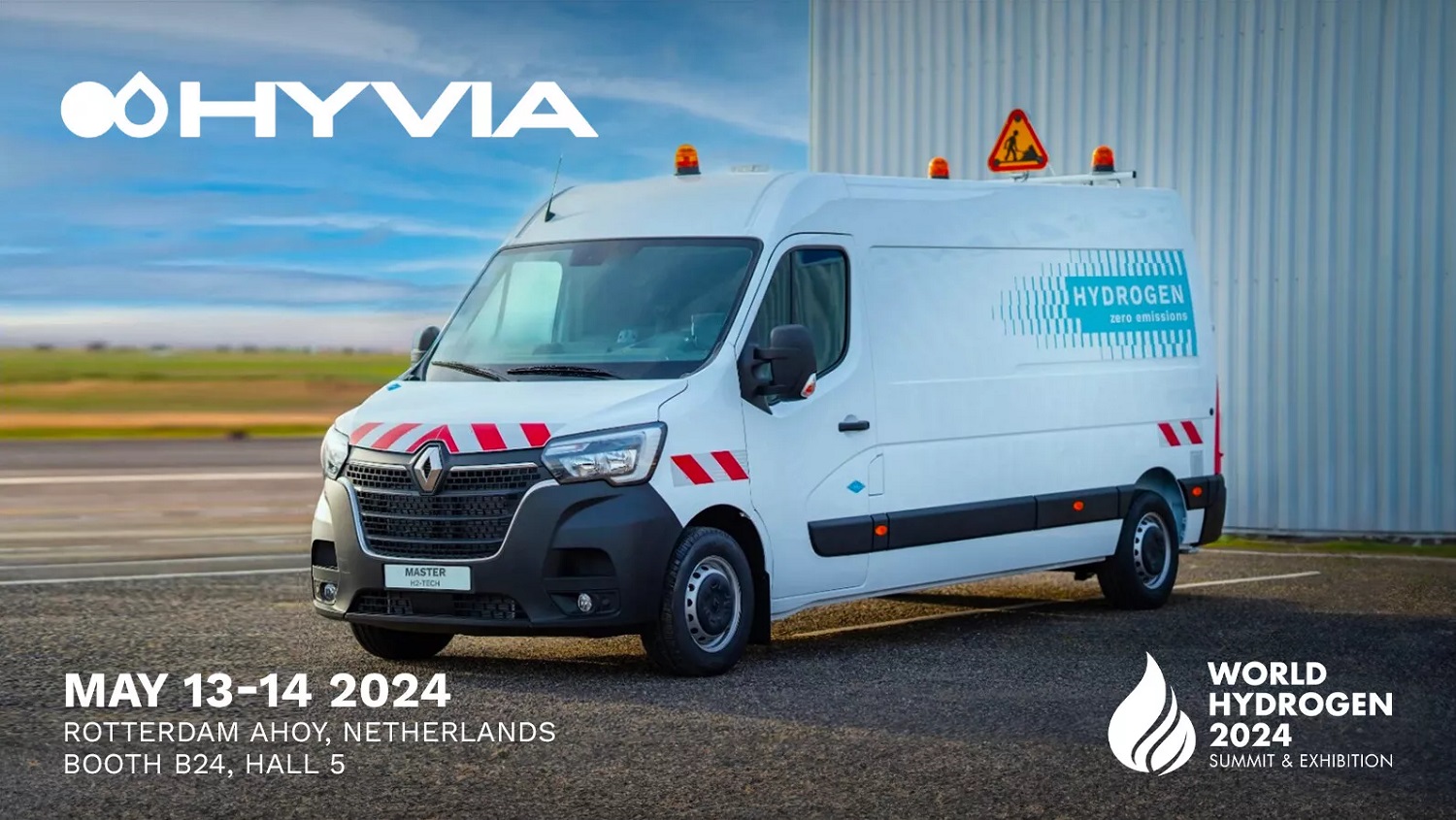 World Hydrogen Summit 2024 – Rotterdam: HYVIA & Renault Netherlands at the forefront of hydrogen mobility in Europe 