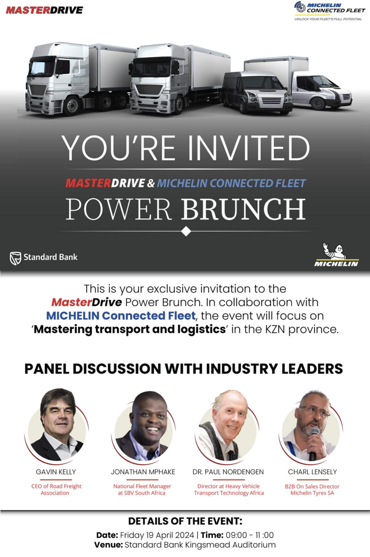 MICHELIN Connected Fleet Joins MasterDrive for the MasterDrive Power Brunch Event