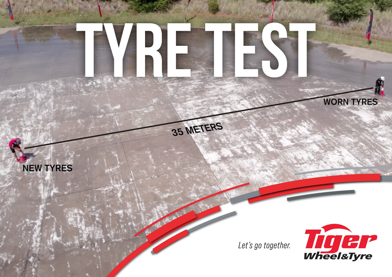 Tiger Wheel & Tyre’s Testing of Worn Versus New Tyres Yields Sobering Results