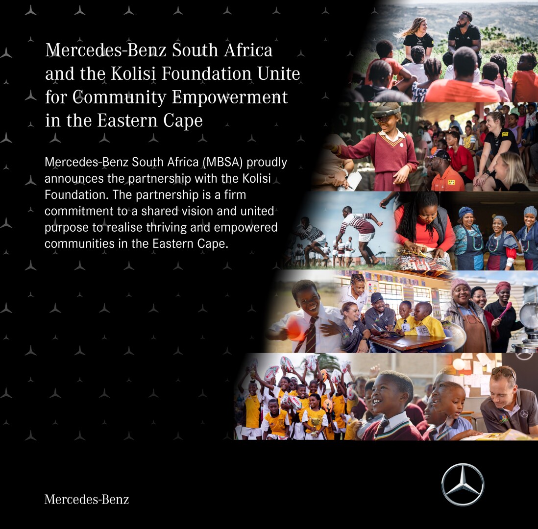 Mercedes-Benz South Africa and the Kolisi Foundation Unite for Community Empowerment in the Eastern Cape 