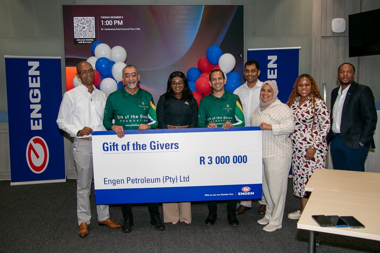 Engen Keeps on Giving in Support of Gift of the Givers and FoodForward SA
