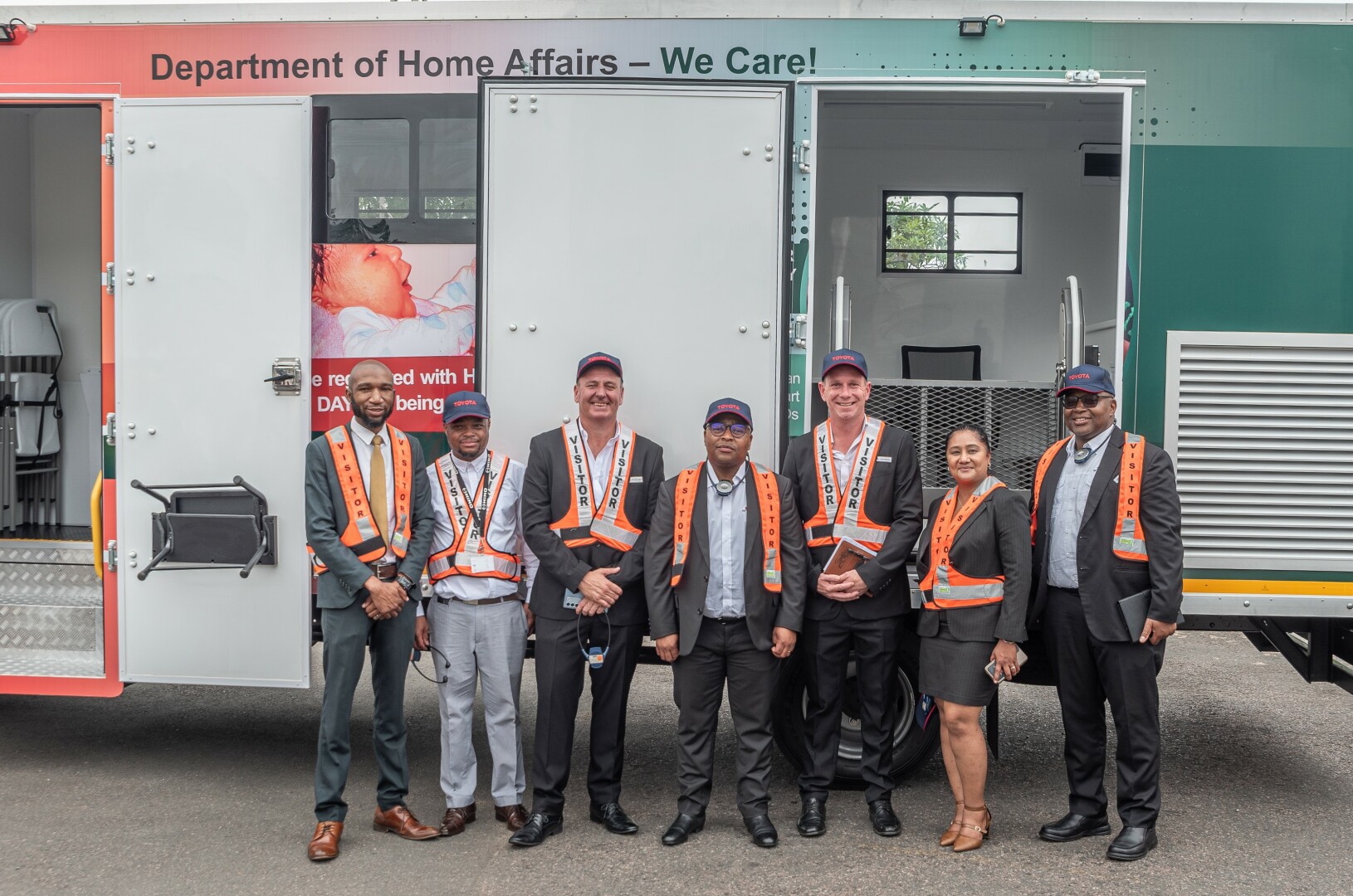 HINO SA completes home affairs’ order for 33 mobile offices