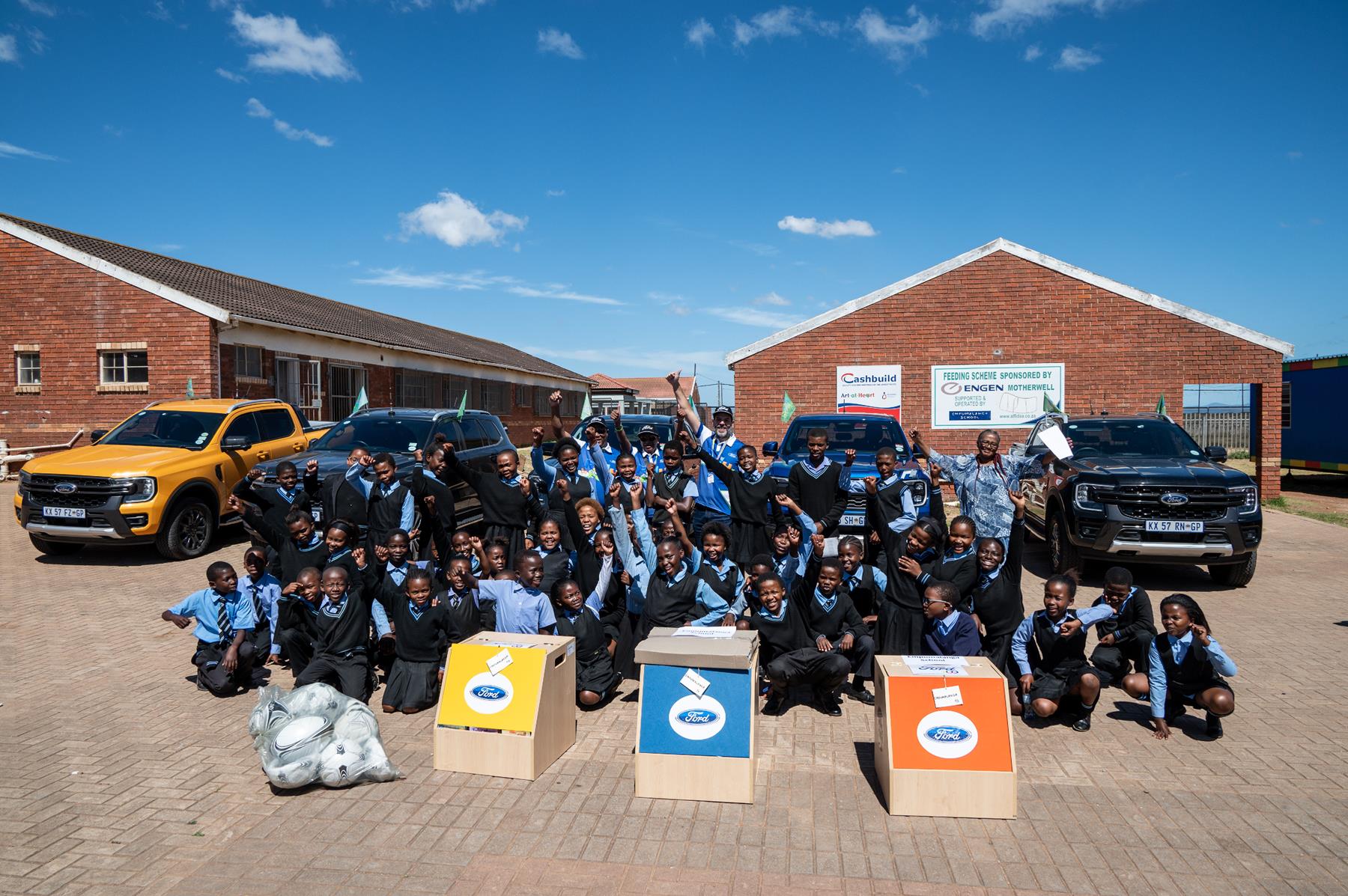 Ford Deepens Commitment to Education with Second Annual R1.36-million Grant for Rally to Read in Pretoria
