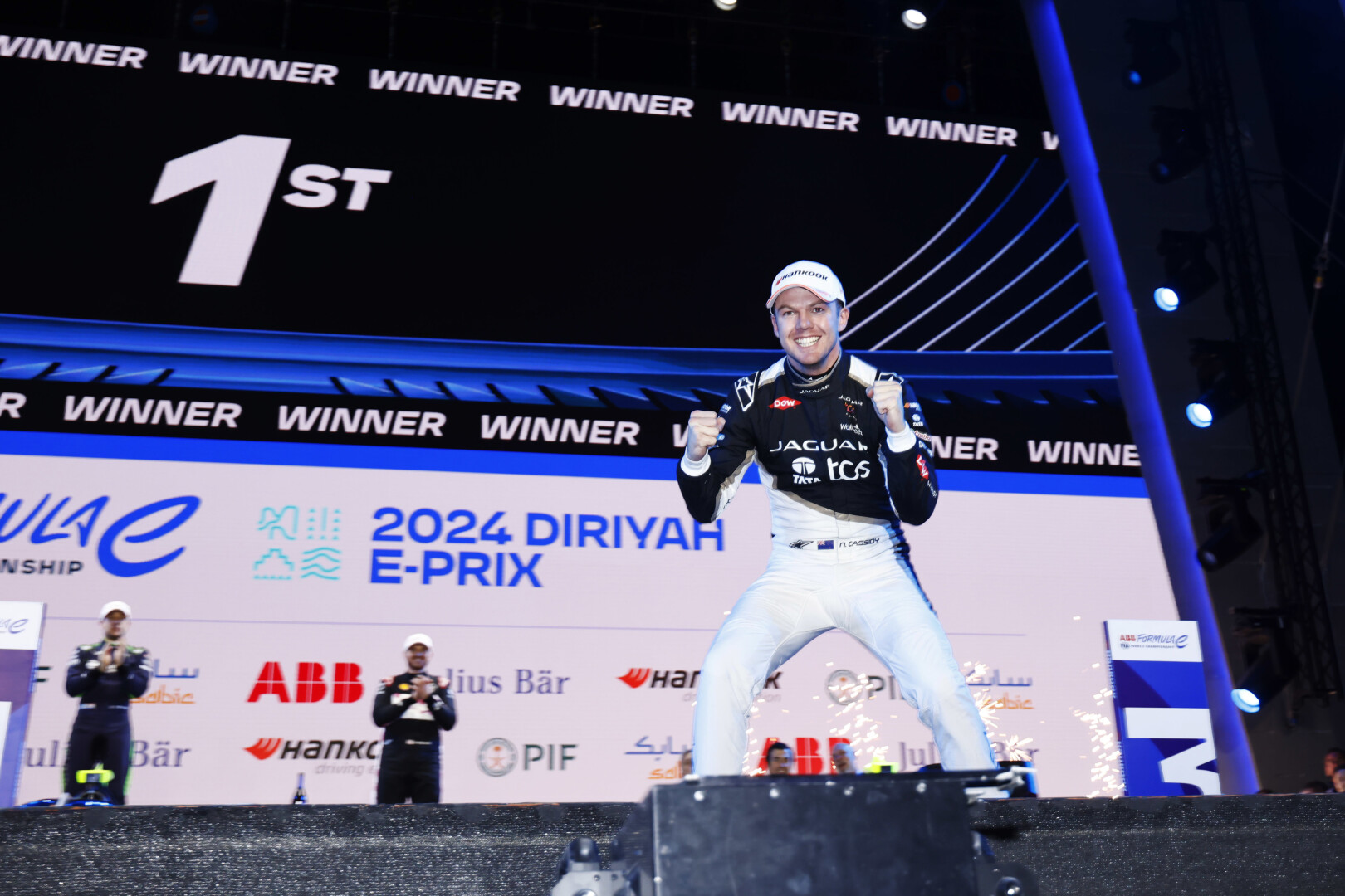 Nick Cassidy takes his first victory for Jaguar TCS Racing 