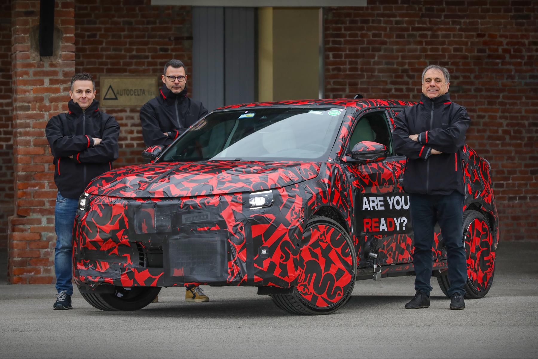 At Balocco proving ground the new Alfa Romeo Milano comes to life. Its debut on April 10th