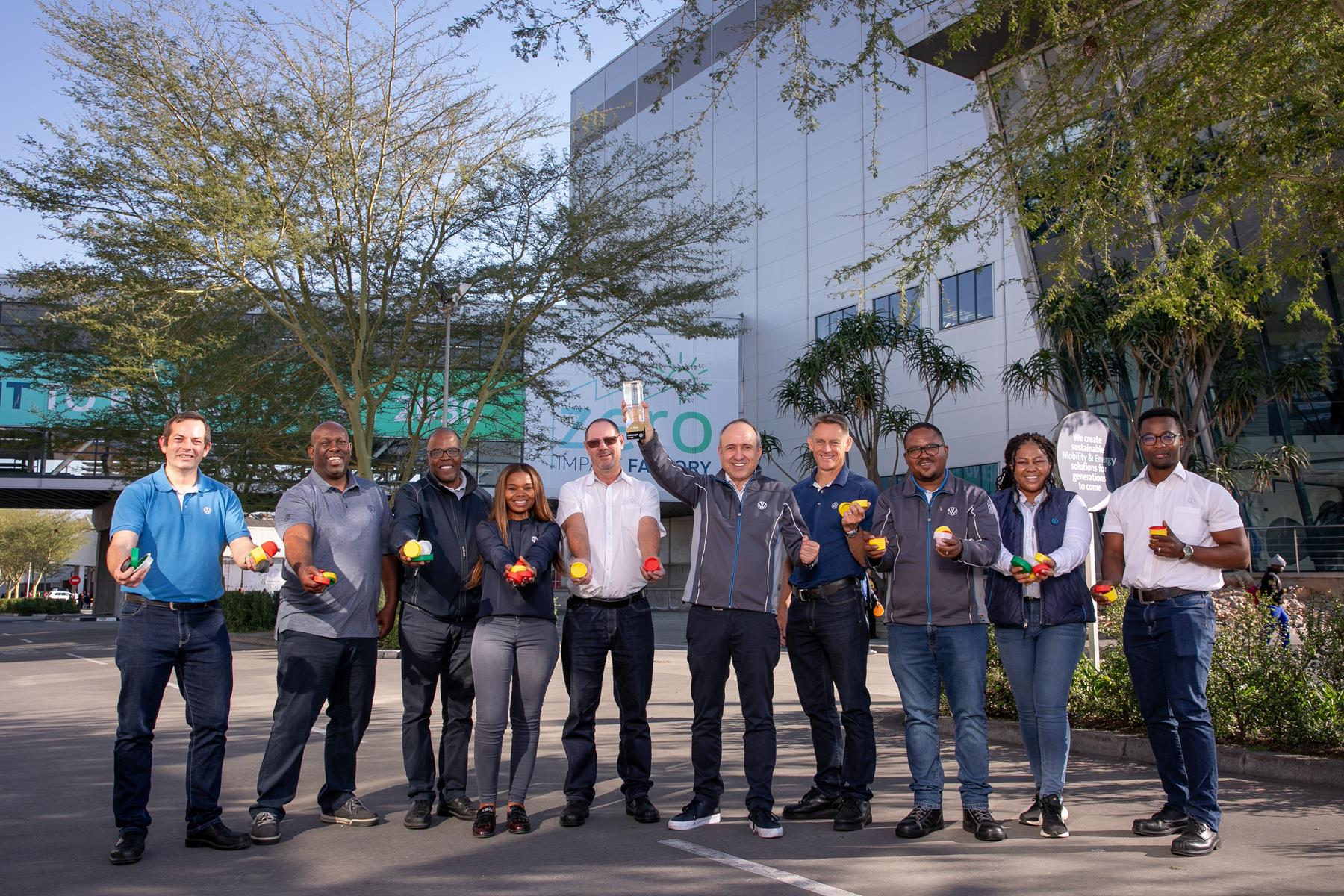 Volkswagen Group Africa receives international honour for plastic recycling project