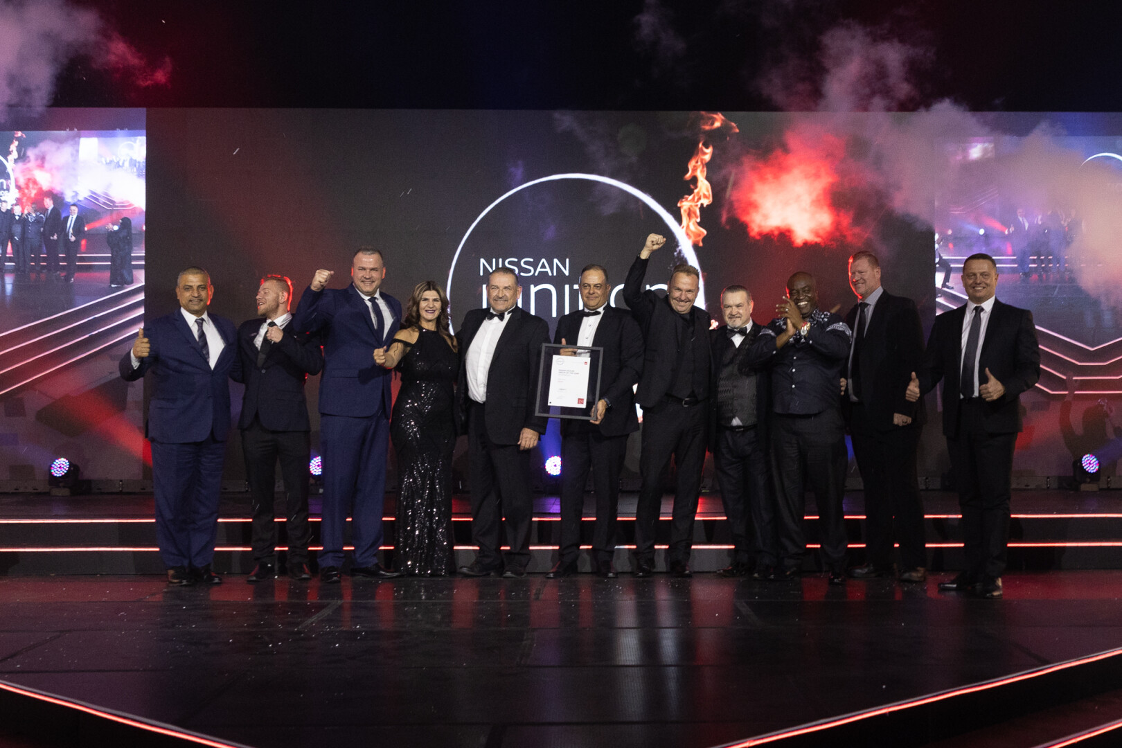 Nissan South Africa honours its champions at the Nissan auspicious Ignition Awards 