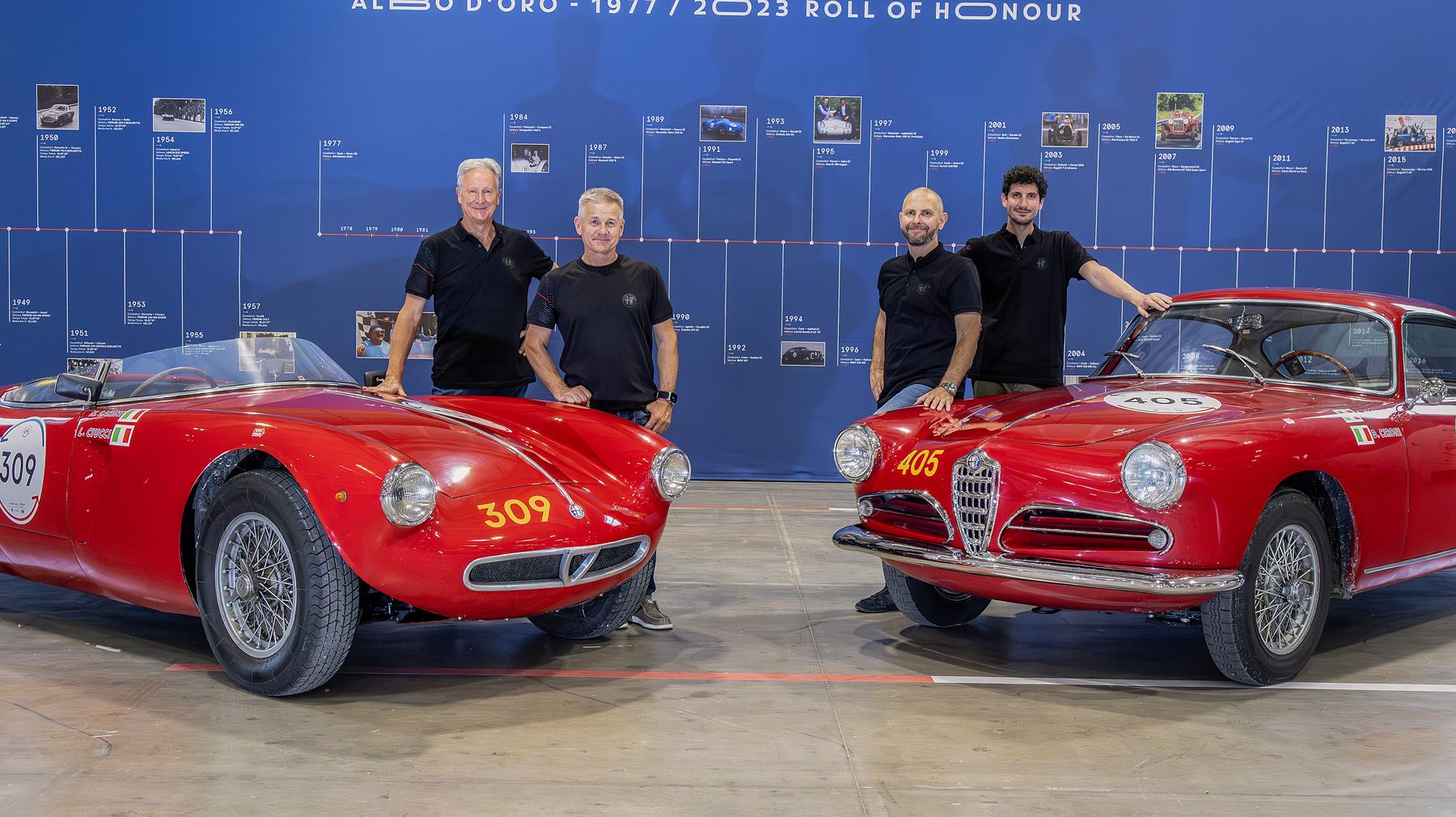 Alfa Romeo's 1000 Miglia 2024 kicks off 