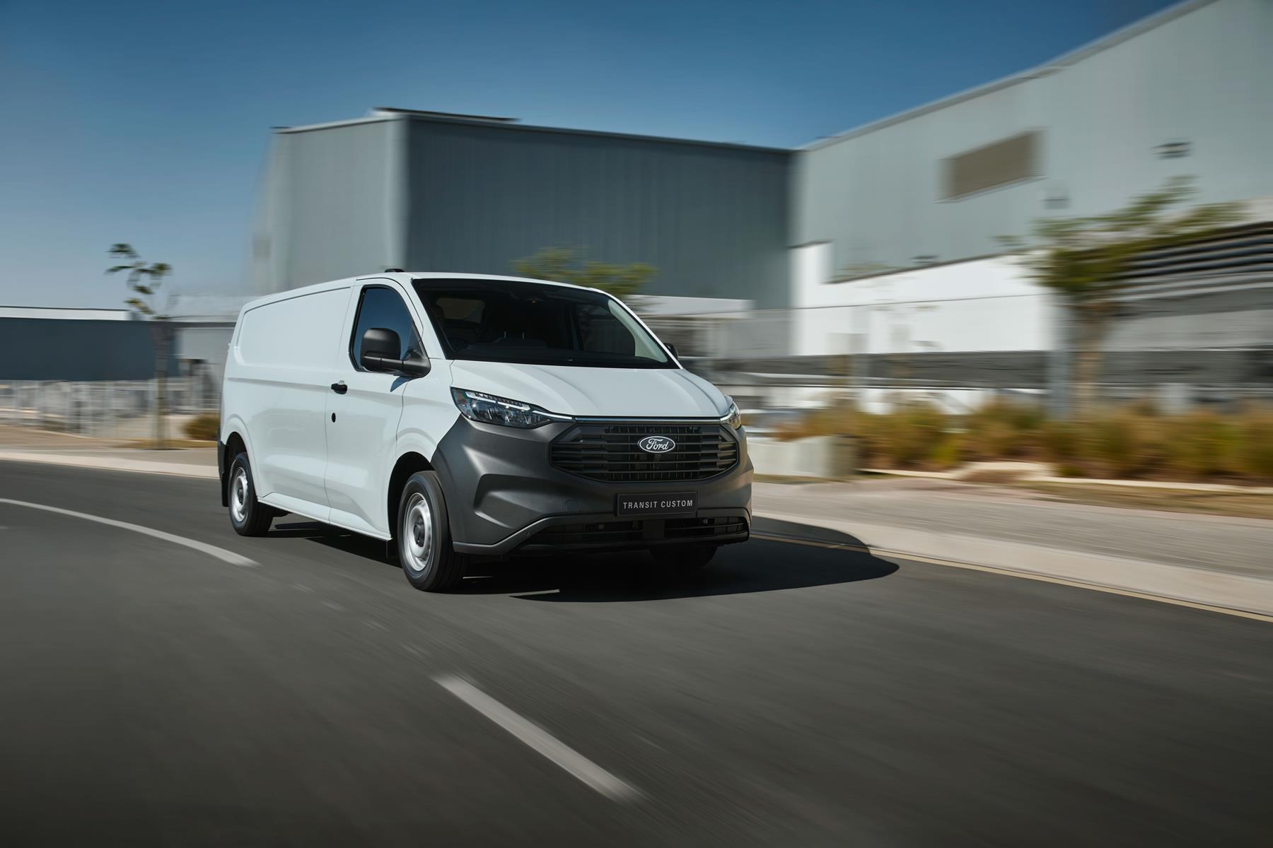 Ford Revolutionises One-Ton Van Productivity with the New Transit Custom