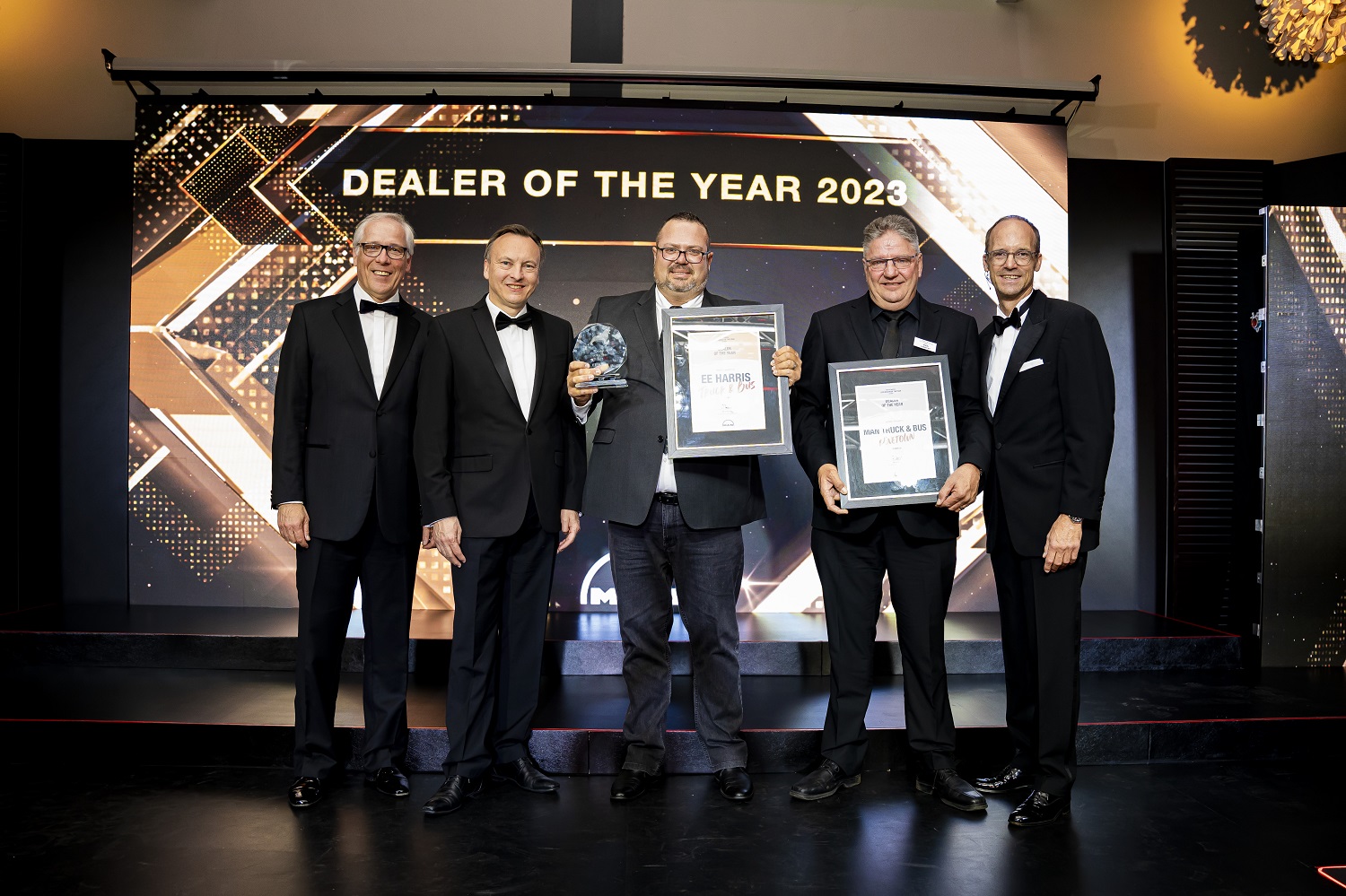 MAN Automotive South Africa Honours Excellence at the Annual Dealer of The Year Awards