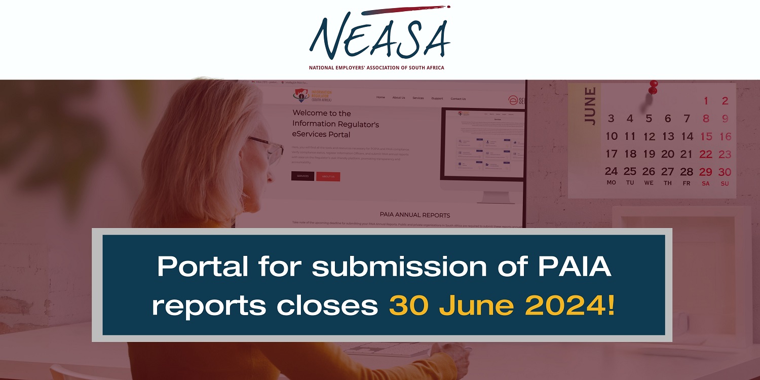 POPIA: Re-registration of Information Officers and submission of PAIA reports