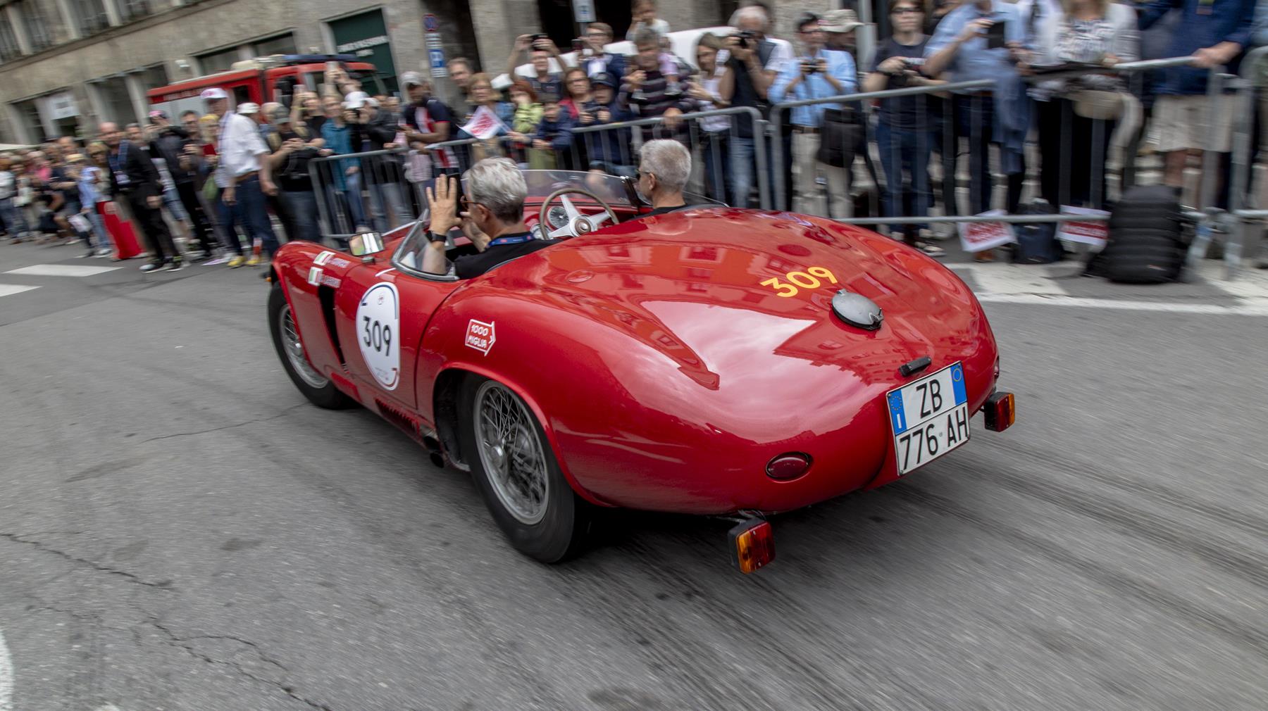 Relive the excitement of 1000 Miglia stage 1 with Alfa Romeo