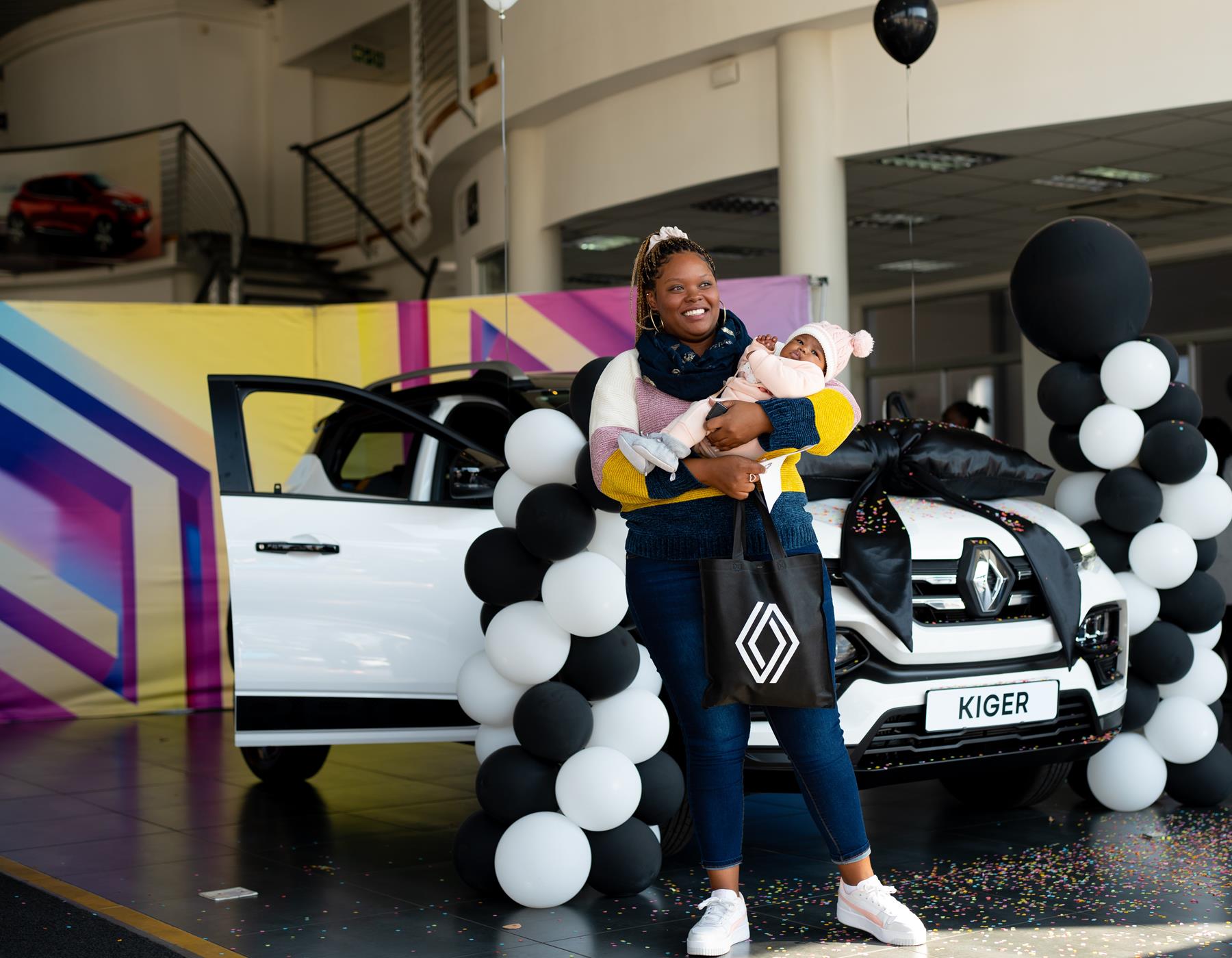 Here’s to the overjoyed Renault Kiger competition winner