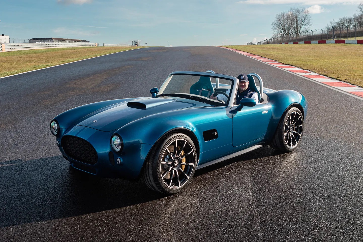 AC Cars celebrates anniversary with production of AC Cobra GT Roadster at UK facility and bigger Donington Park HQ, as it wraps next model for reveal