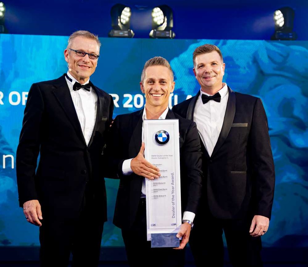 BMW Group South Africa celebrates excellence at 2023 Retailer of the Year Awards