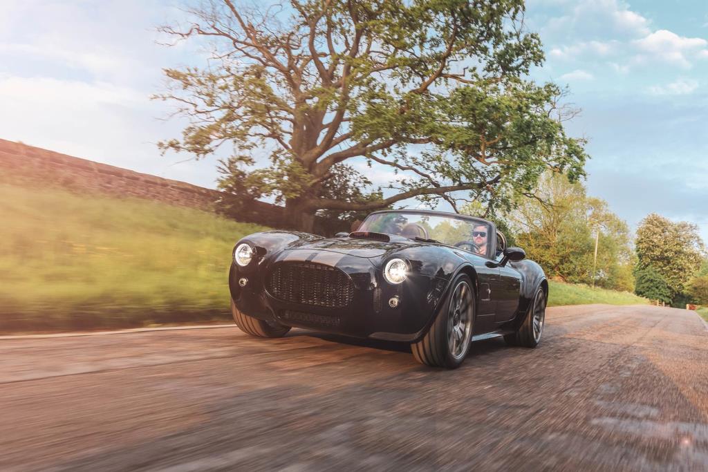 AC Cobra GT Roadster hits the road for clients