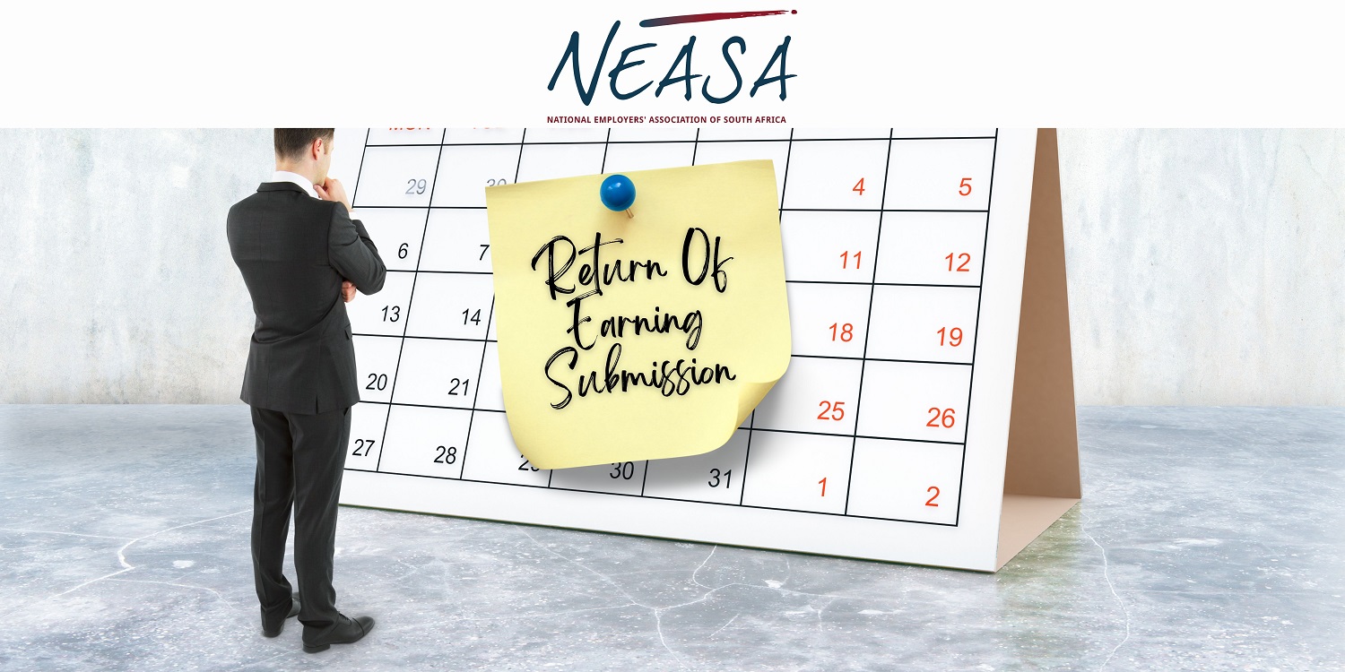 COIDA: Submit your Return of Earnings (ROE) now!