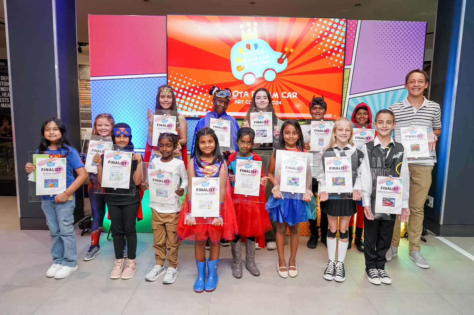 And the winners are…Toyota South Africa Motors announces the winners of the 17th Toyota Dream Car Art Contest