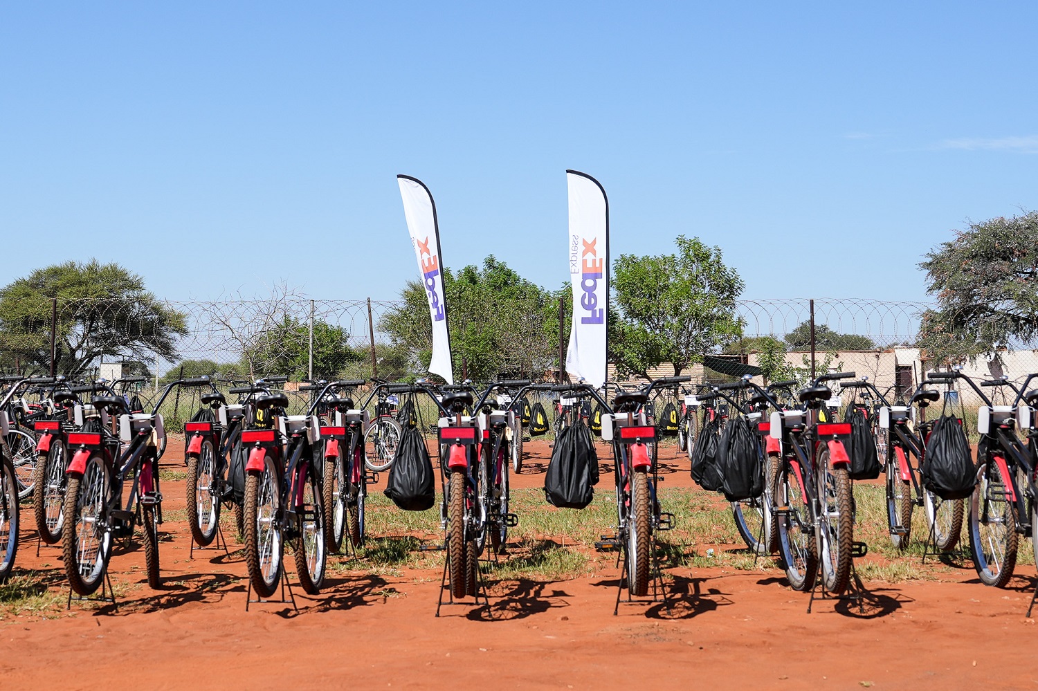 FedEx donates 200 bicycles to help students reach schools in rural Africa