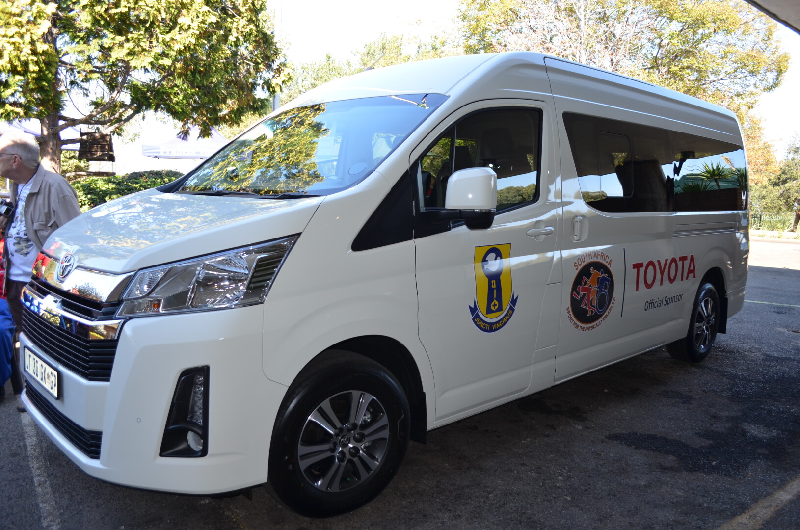 Toyota hands over brand-new Quantum to SA’s Para-Sports National Champs winning school Frances Vorwerg