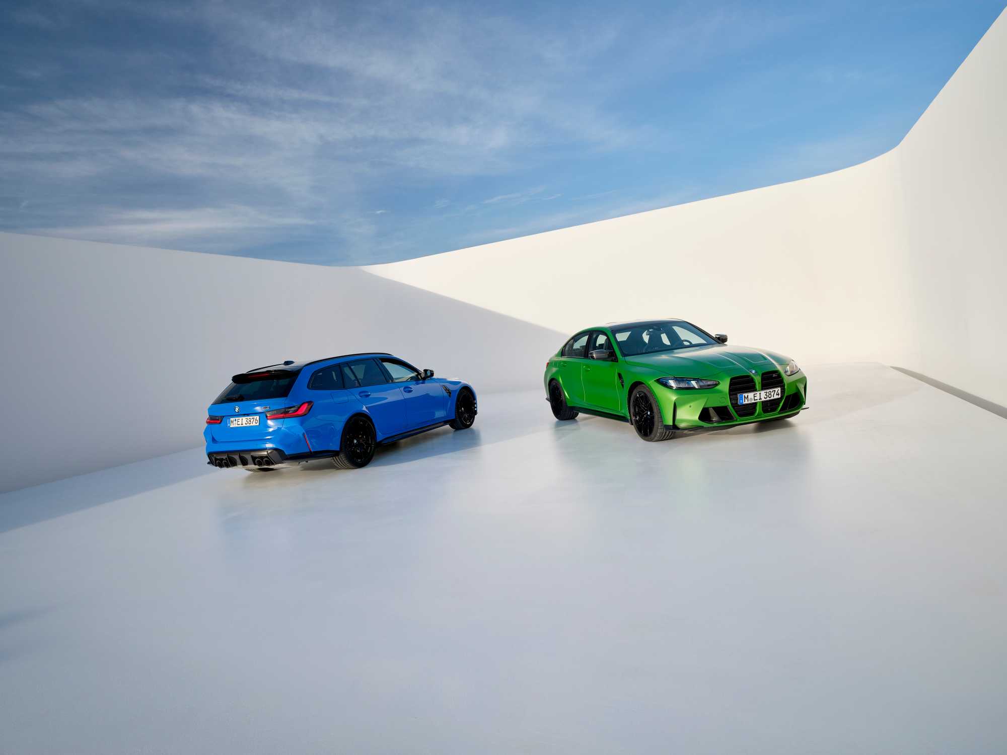 The new BMW M3 Sedan, the new BMW M3 Touring