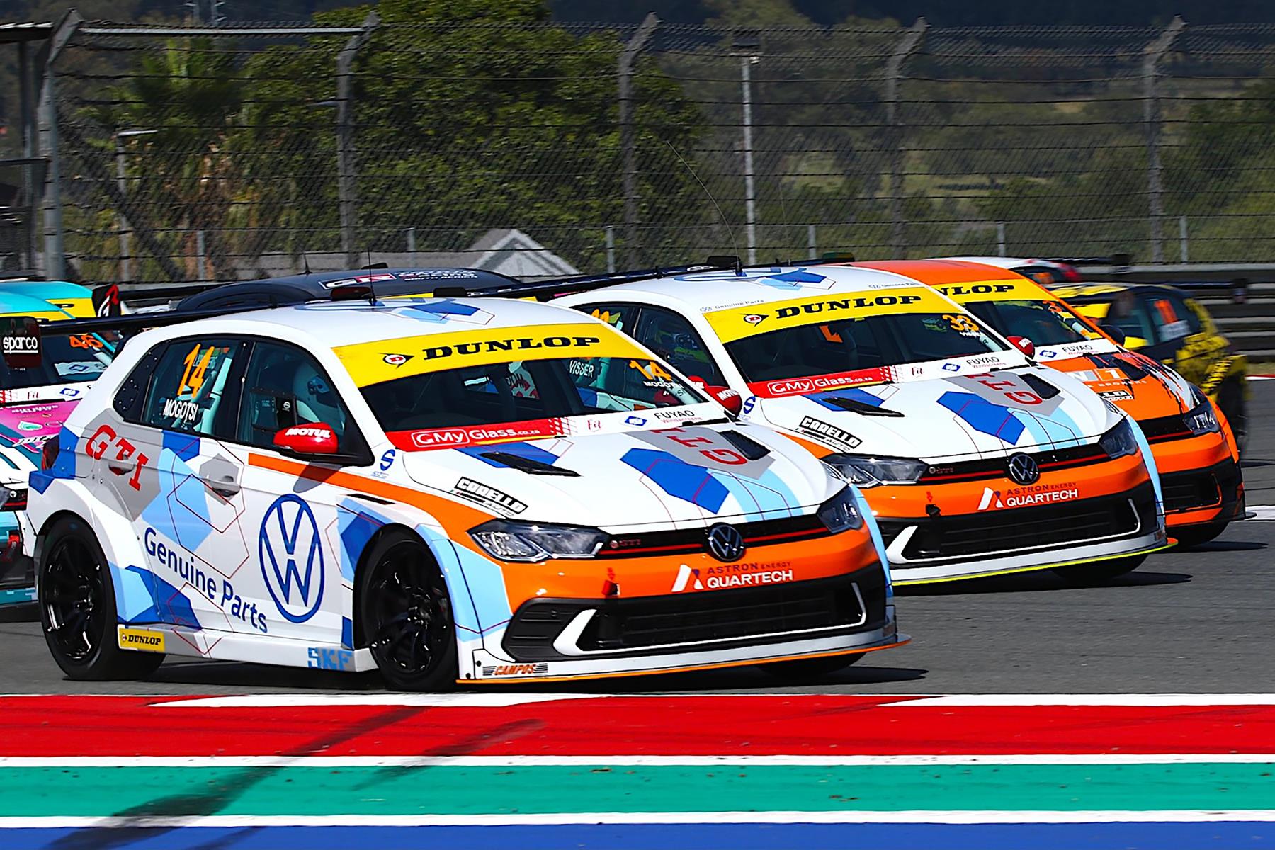 Volkswagen Motorsport leads the way to Zwartkops