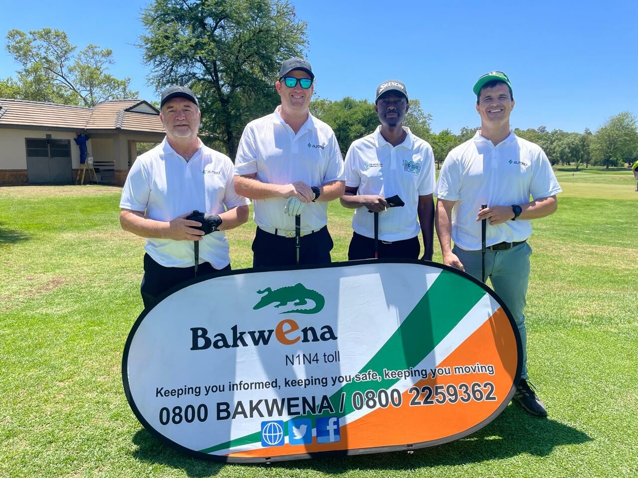 Bakwena’s charity golf day raises R180 500 for Cansa, Thusanang Day Care Centre and Haws (Hartebeespoort Animal Welfare Society) 