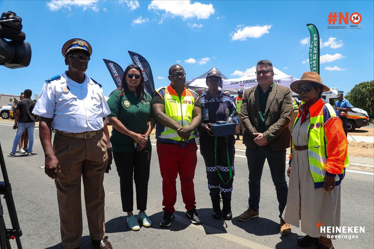 HEINEKEN Beverages and JMPD Successfully Launch MZANSI, DRIVE SAFELY Road Safety Campaign