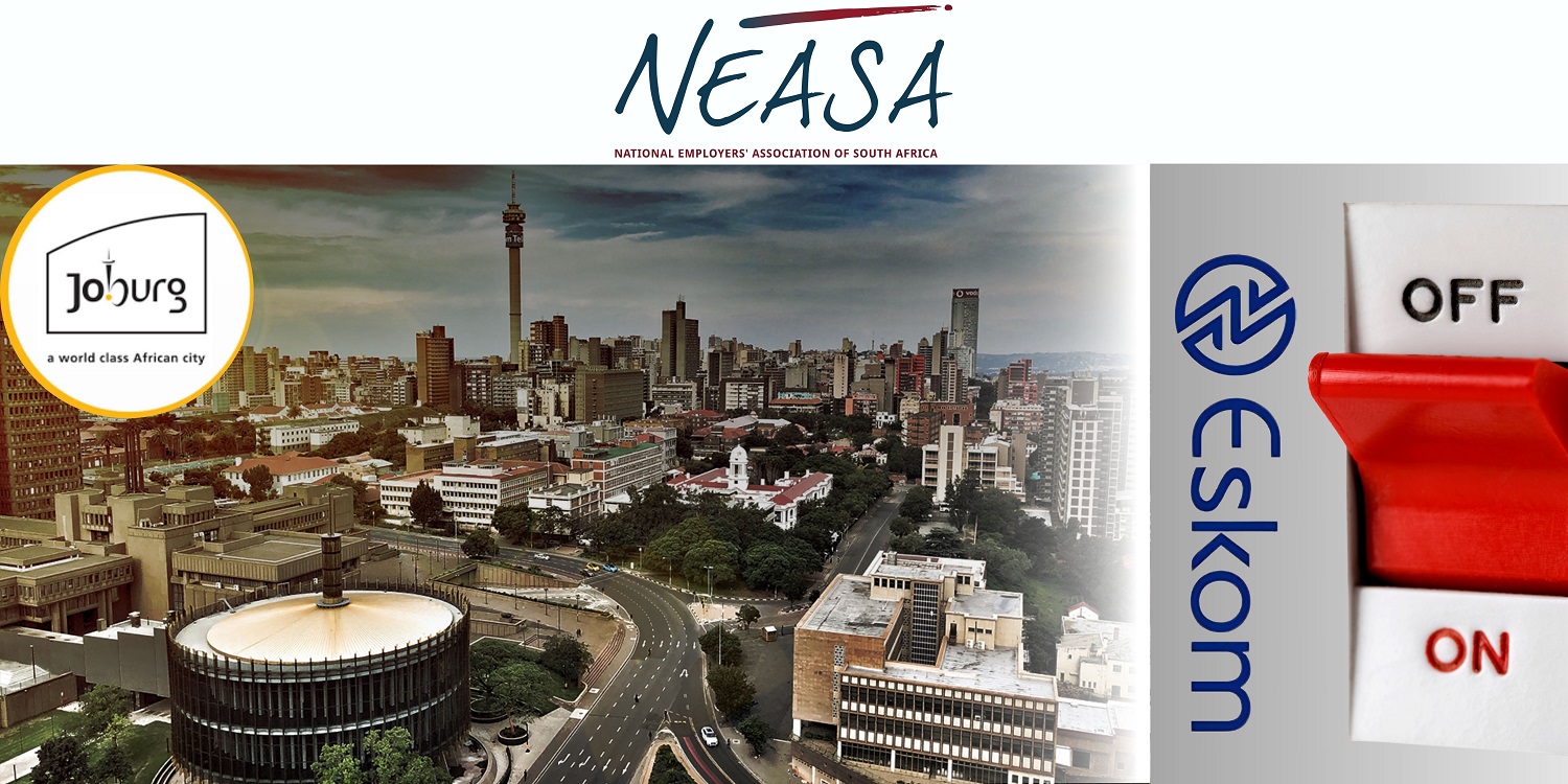 Urgent notice: Potential power cuts in Johannesburg