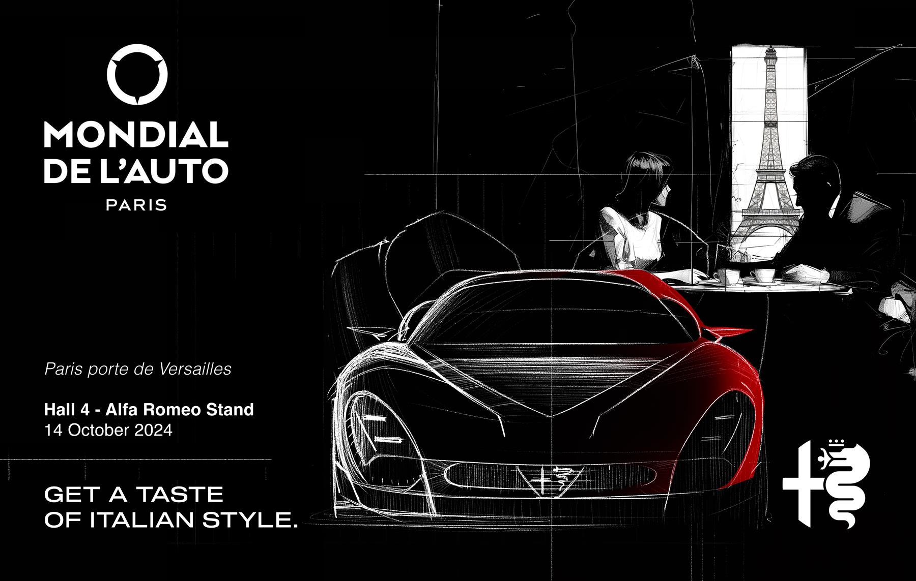 With the international premiere of the Junior IBRIDA, Alfa Romeo returns to the Mondial de l'Auto in Paris. The exclusive stand celebrates the essence of Made in Italy