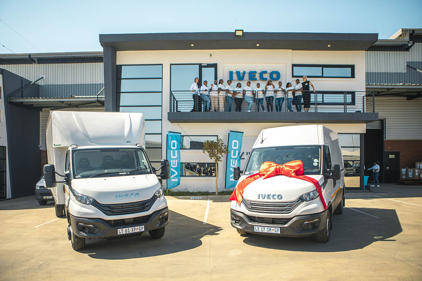 Iveco South Africa celebrates successful handover at Courier Incubator initiative