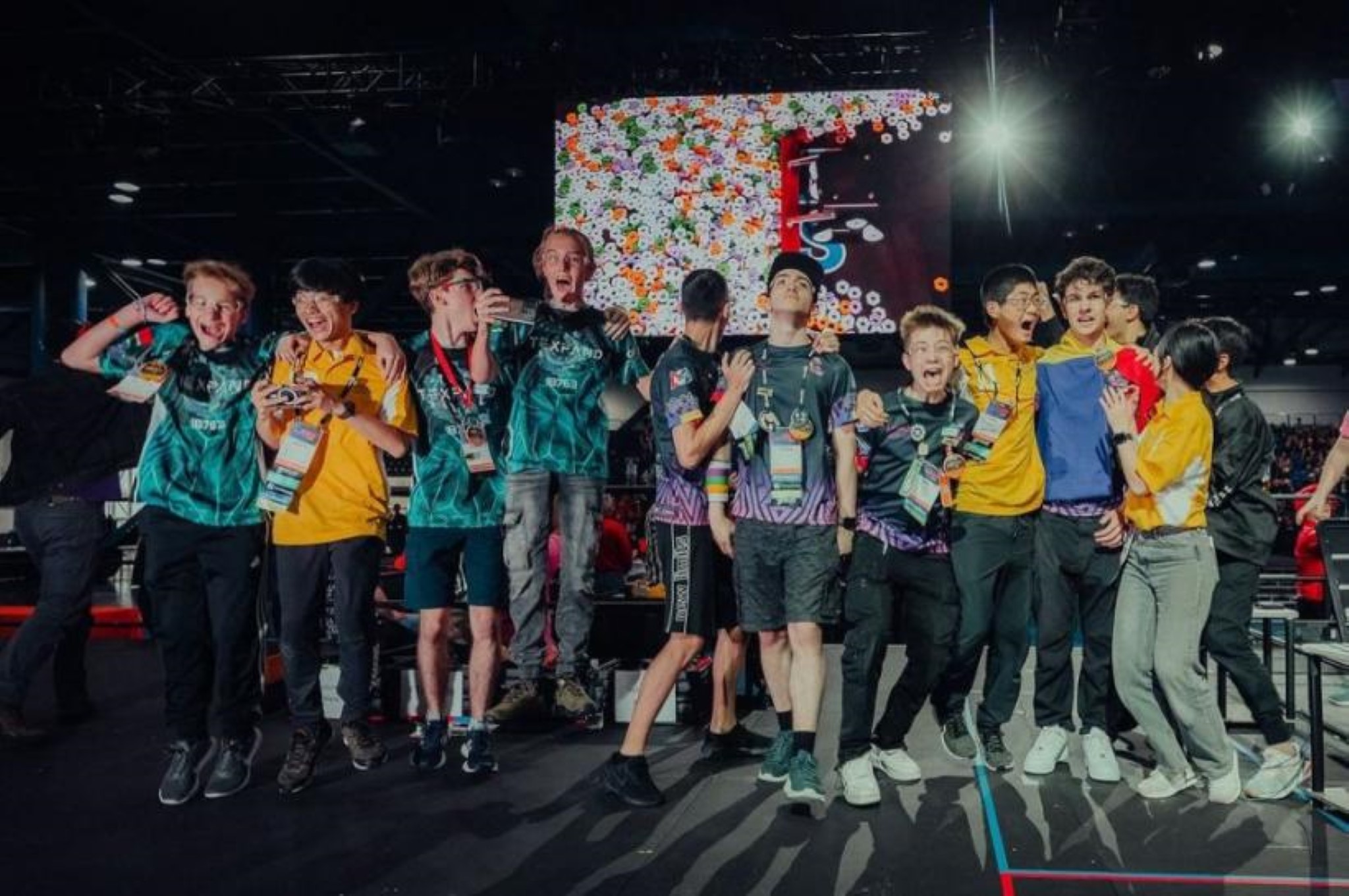 Young robotics team takes world title