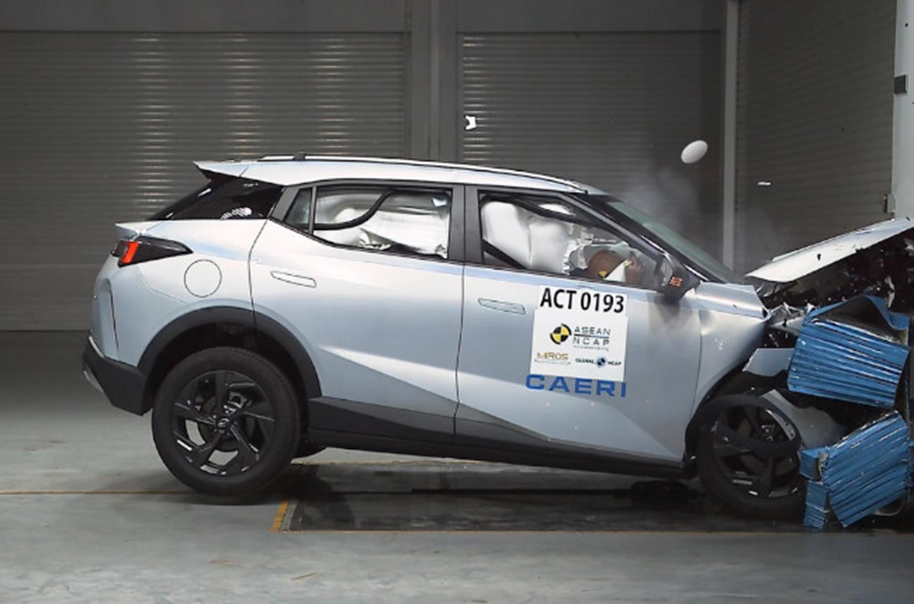 The GAC Motor GS3 EMZOOM earns a five-star ASEAN NCAP rating