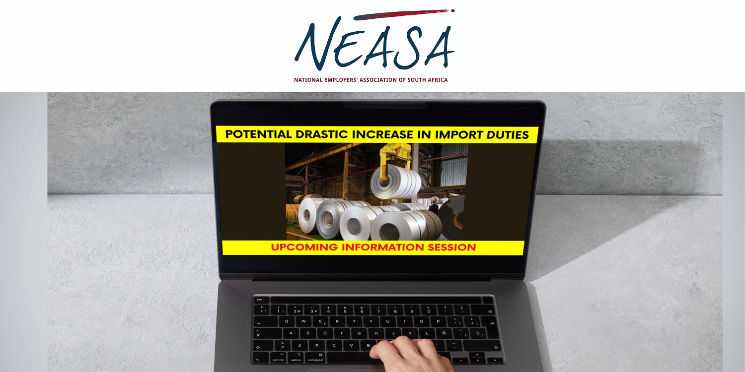 Potential drastic increase in import duties