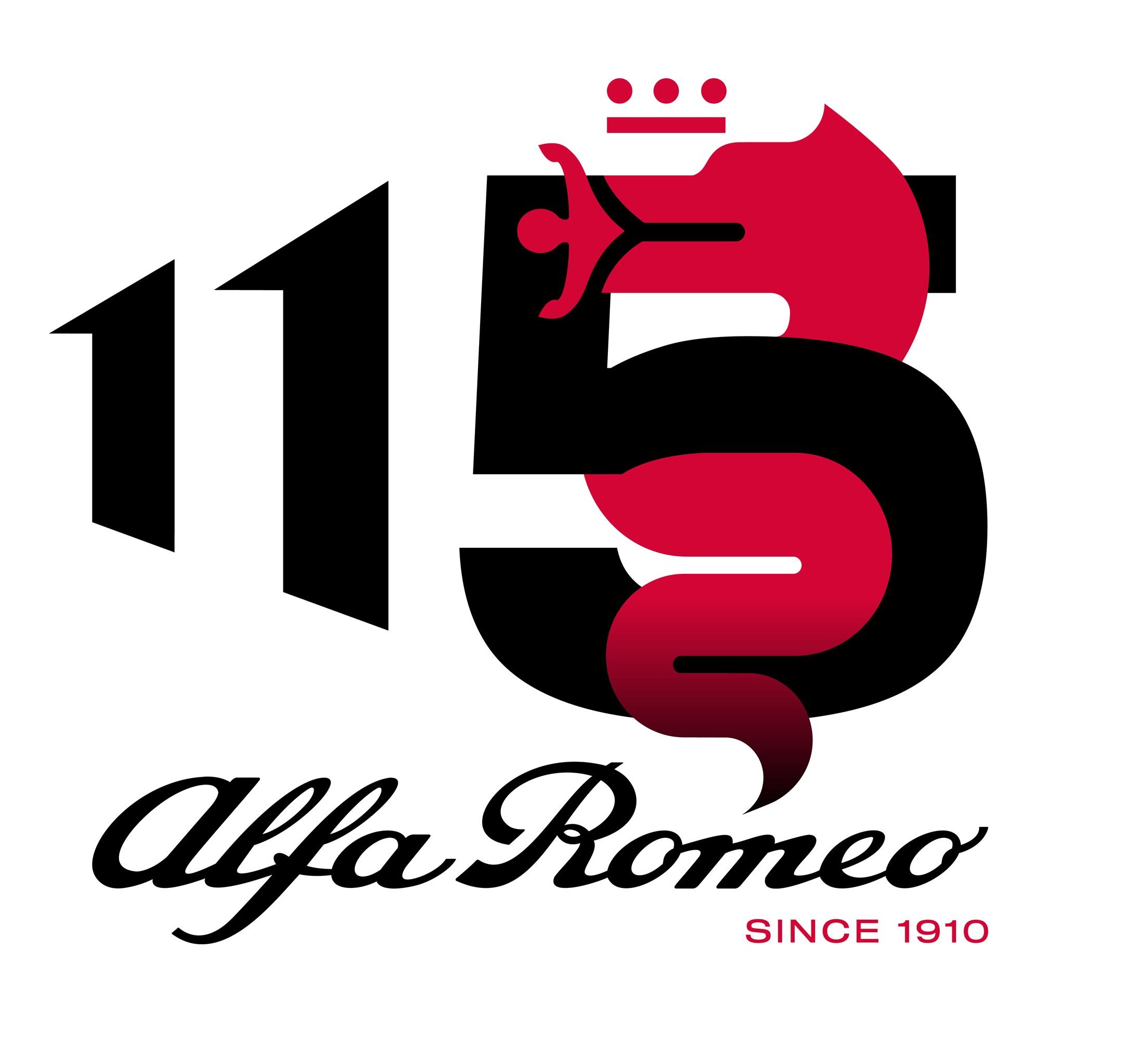 Alfa Romeo presents dedicated logo to celebrate its 115-year history