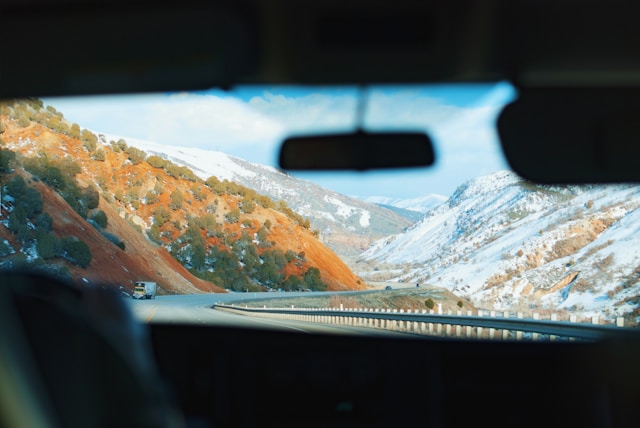 A transparent safety barrier