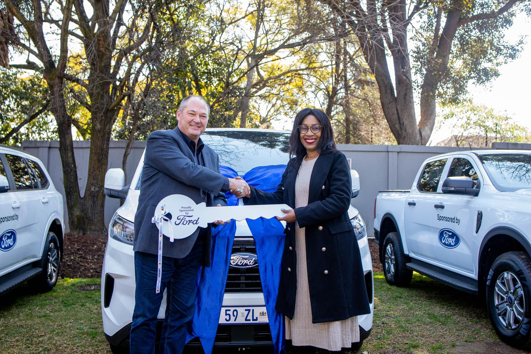 Ford Supports Nelson Mandela Children’s Fund with Vehicles to Drive Community Impact
